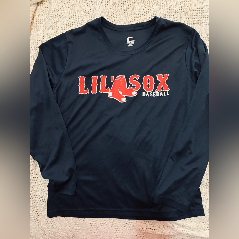 Navy Long Sleeve Women's Tee